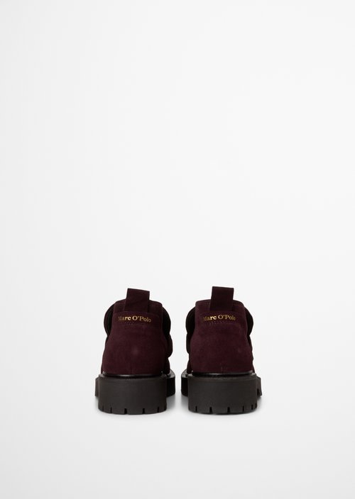 Phia High-Top Loafer — Black Cherry