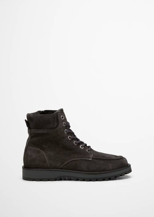 Schnürstiefel Model Jack Dark Graphite Ansicht rechter Schuh von außen