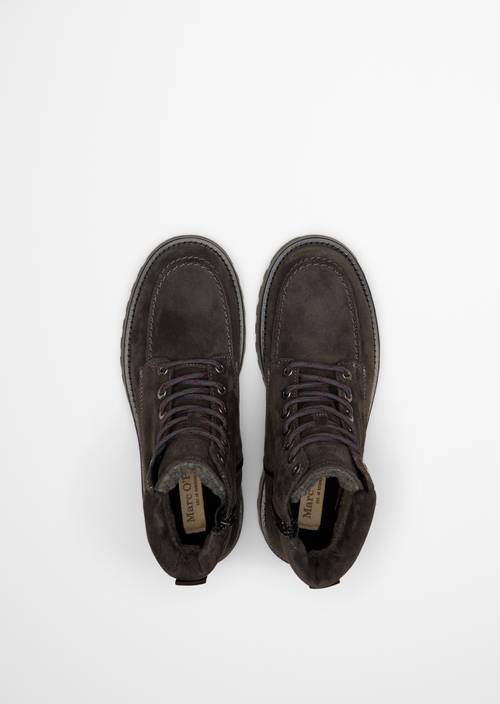Schnürstiefel Model Jack Dark Graphite in Ansicht von oben