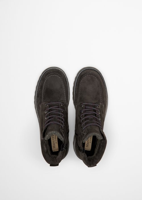 Jack Lace-Up Boots — Dark Graphite