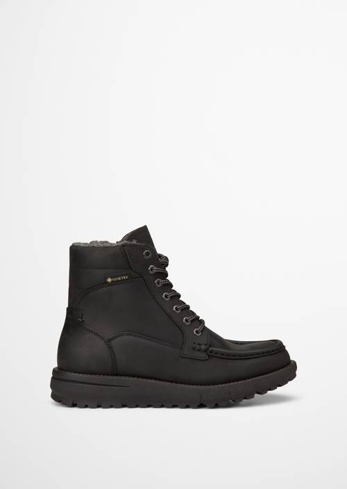Bottes à lacets modèle Marco GTX Black vue extérieure de la chaussure droite