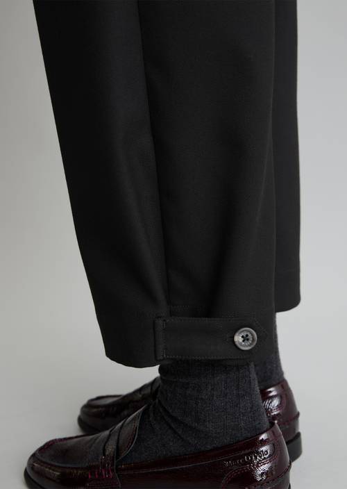 Pantalon ample Black en vue détaillée