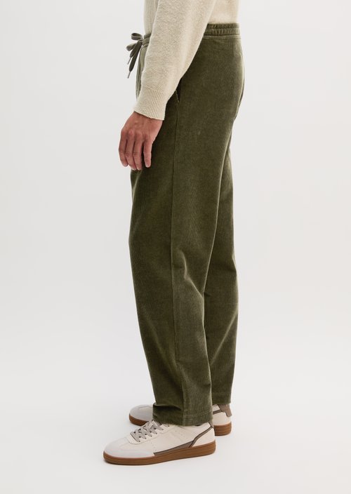 Regular-fit sweatpants — Dusty Olive