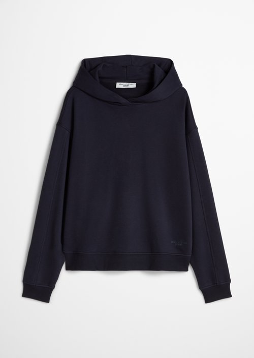 Regular-Fit Hooded Sweatshirt — Blue Depths