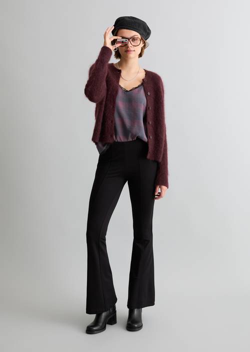 Leggings slim Black en vue de face