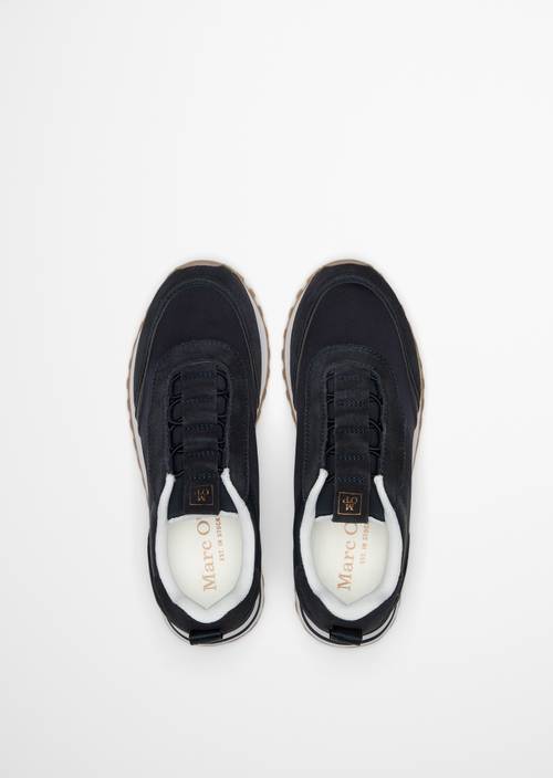 Bjorna Sneaker Model Dark Navy in top view