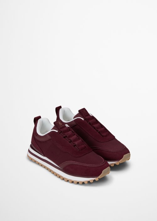 Sneaker Model Bjoma — Dark Aubergine