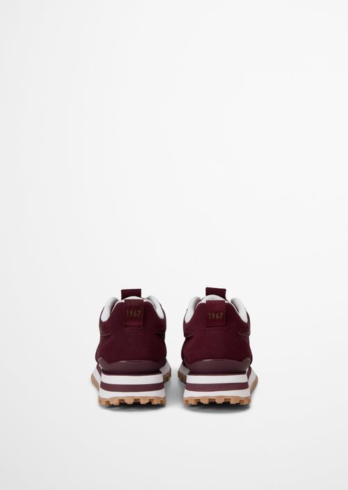 Sneaker Model Bjoma — Dark Aubergine