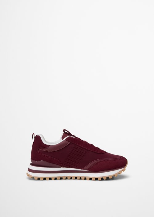 Sneaker Model Bjoma — Dark Aubergine