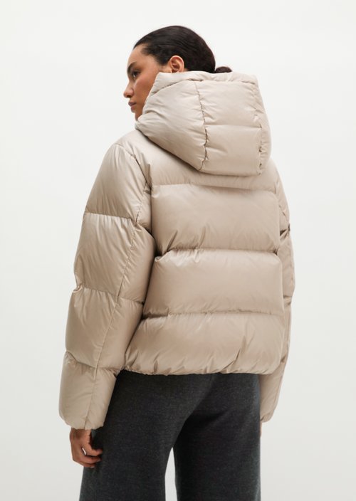 Regular-fit down jacket — Chalky Mauve