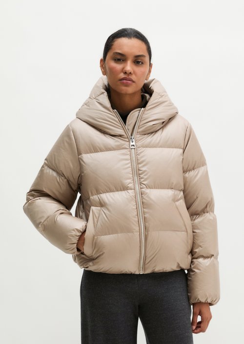 Regular-fit down jacket — Chalky Mauve