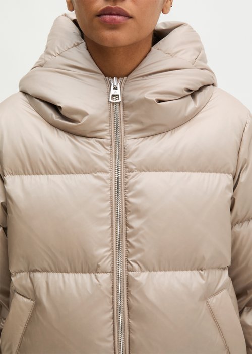 Regular-fit down jacket — Chalky Mauve