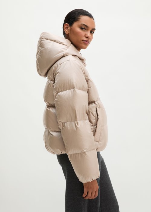 Regular-fit down jacket — Chalky Mauve