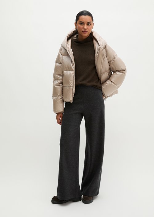 Regular-fit down jacket — Chalky Mauve