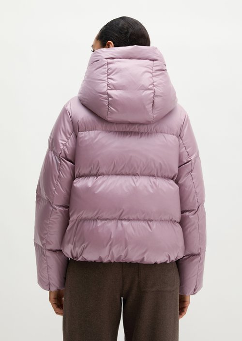 Regular-fit down jacket — Gentle Mauve