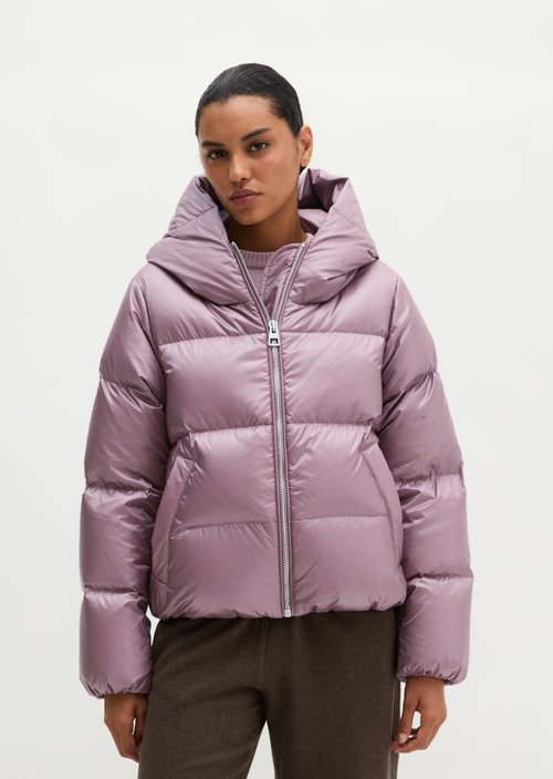 Regular-fit down jacket — Gentle Mauve