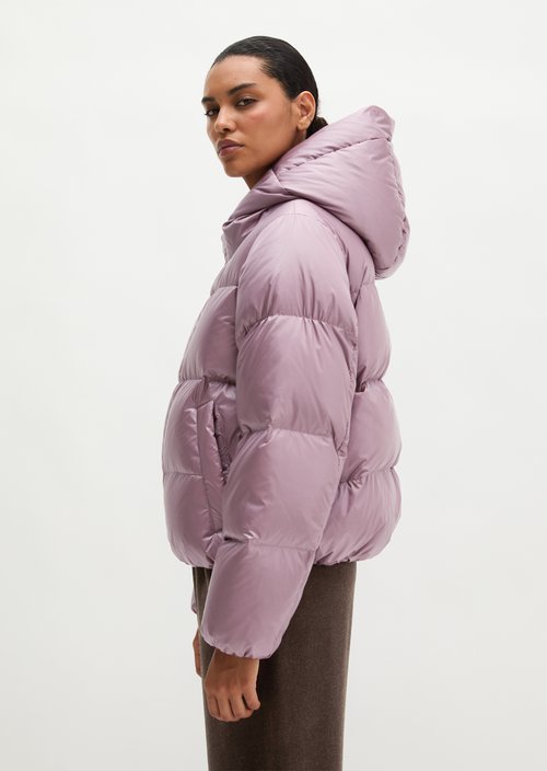 Regular-fit down jacket — Gentle Mauve
