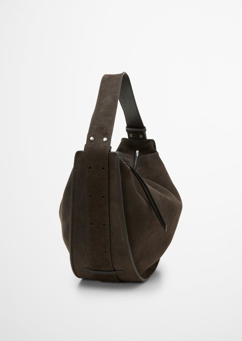 Aamu Large Shoulder Bag — Burnt Coffee