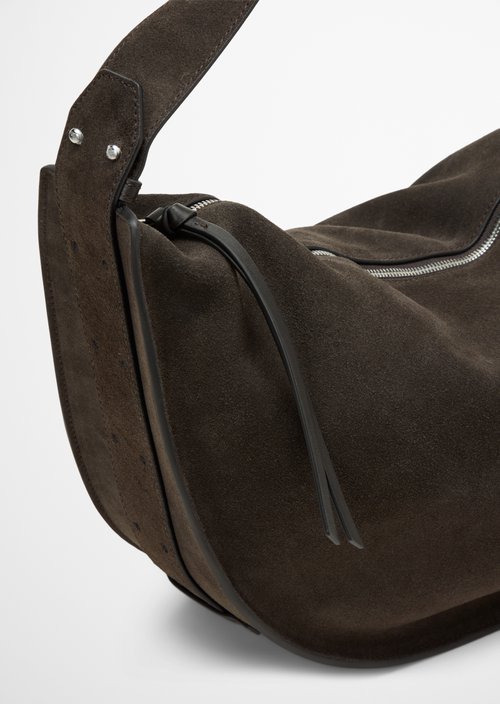 Aamu Large Shoulder Bag — Burnt Coffee