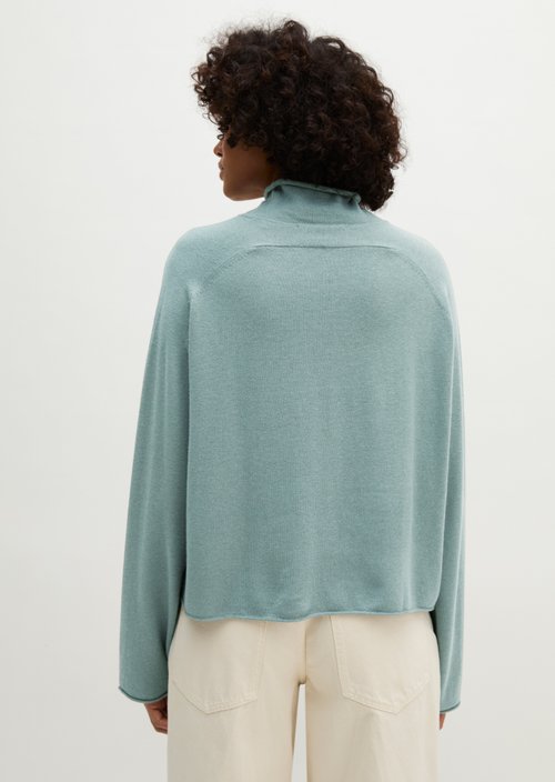 Regular-fit sweater — Foggy Blue