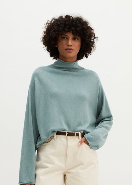 Regular-fit sweater — Foggy Blue