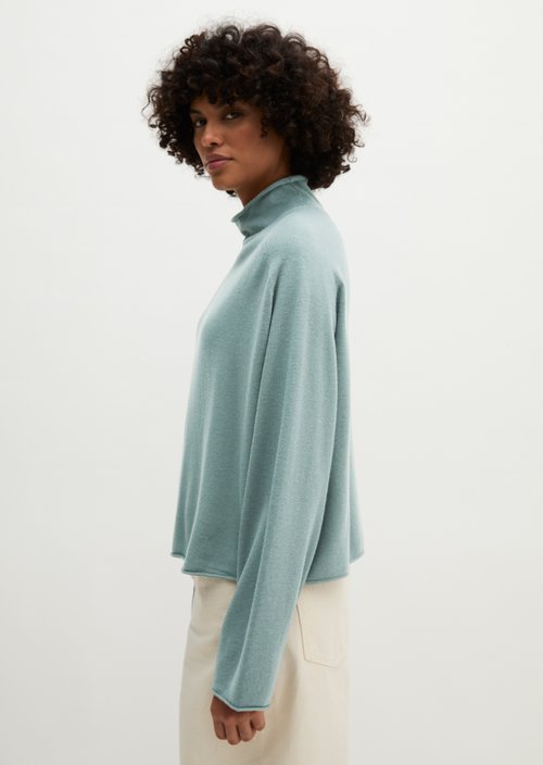 Regular-fit sweater — Foggy Blue