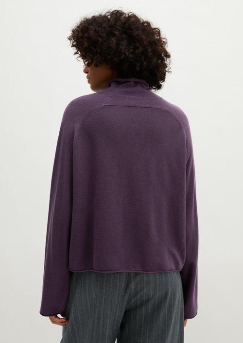 Regular-fit sweater — Pure Plum