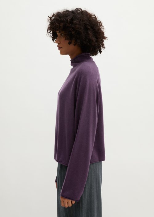Regular-fit sweater — Pure Plum