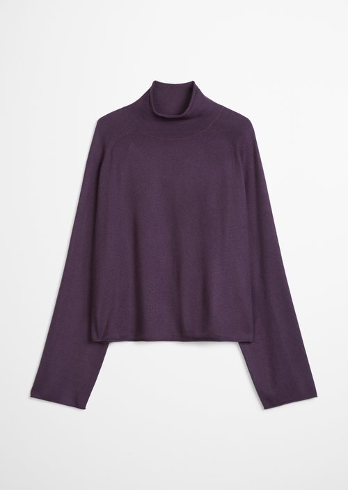 Regular-fit sweater — Pure Plum