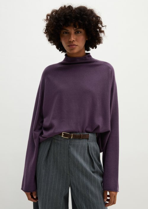 Regular-fit sweater — Pure Plum