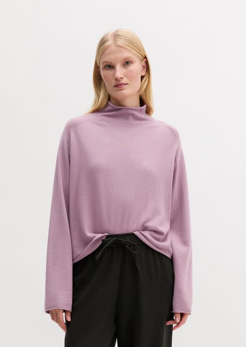 Regular-fit sweater — Gentle Mauve
