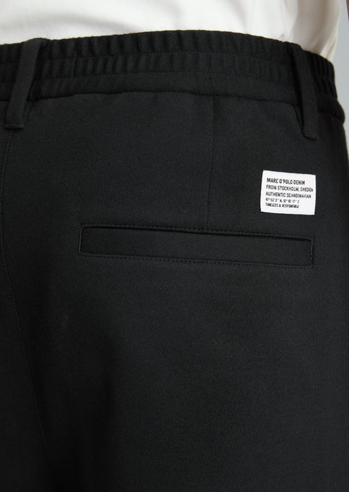 Niels Wide Pants — Black
