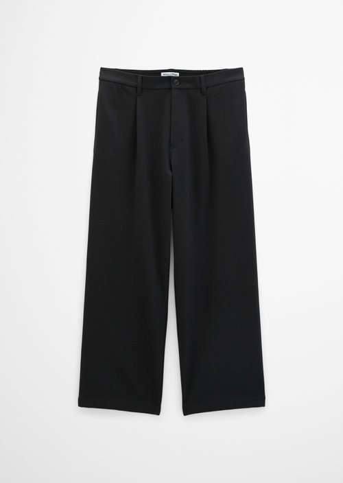 Niels Wide Pants — Black