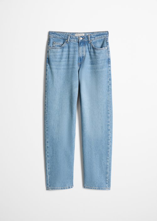Leby Straight-Leg Jeans — Medium Blue