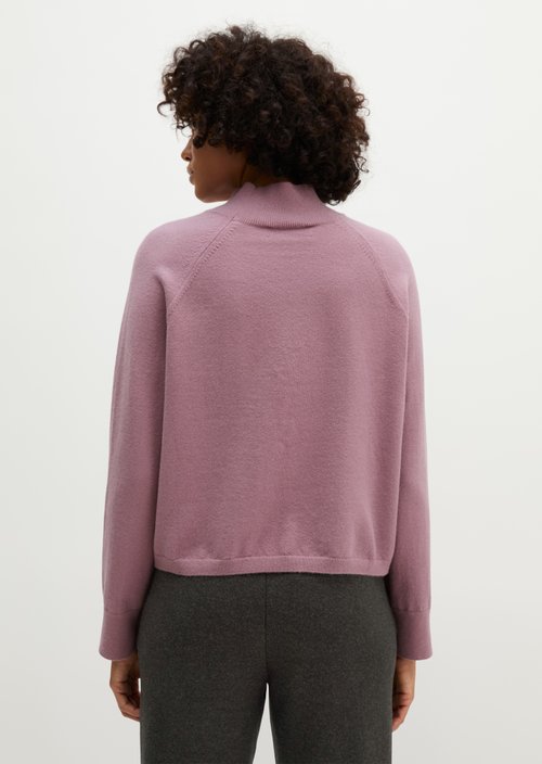 Soft Knit Sweater — Gentle Mauve