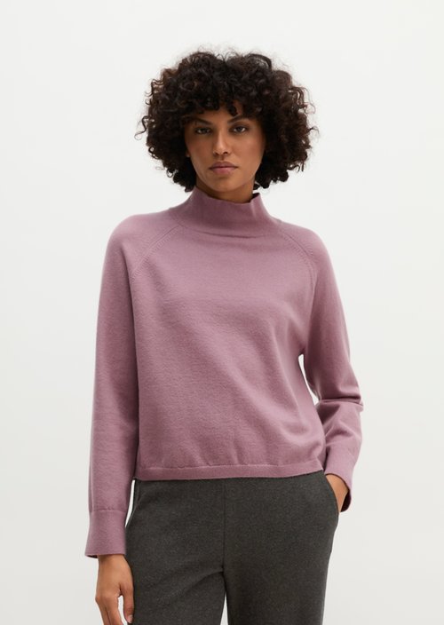 Soft Knit Sweater — Gentle Mauve