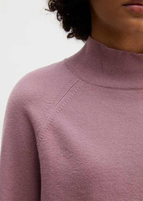Soft Knit Sweater — Gentle Mauve