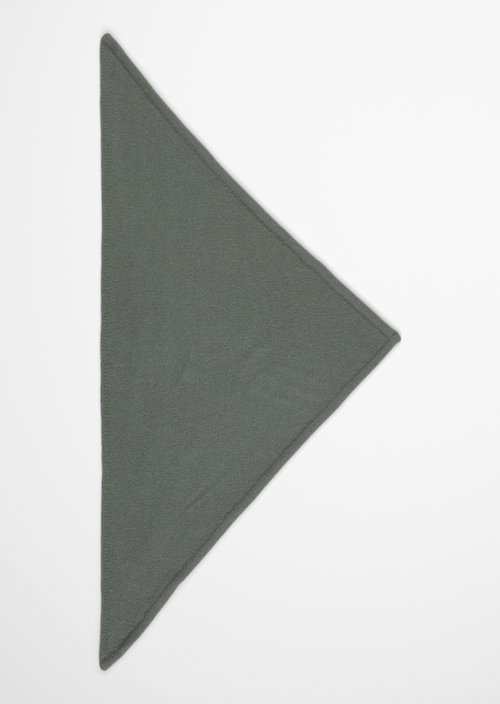Dreiecks-Schal — Foggy Blue