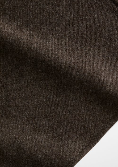 Dreiecks-Schal — Stone Brown Melange