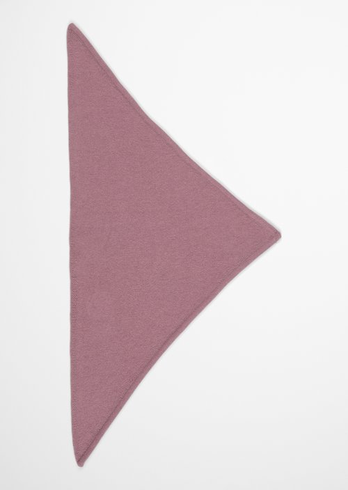 Dreiecks-Schal — Gentle Mauve