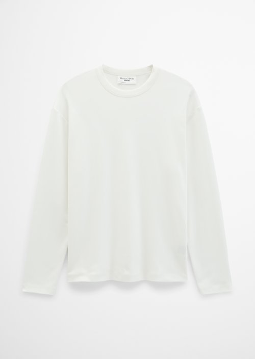 Heavyweight Long-Sleeve Relaxed Fit — Silky White
