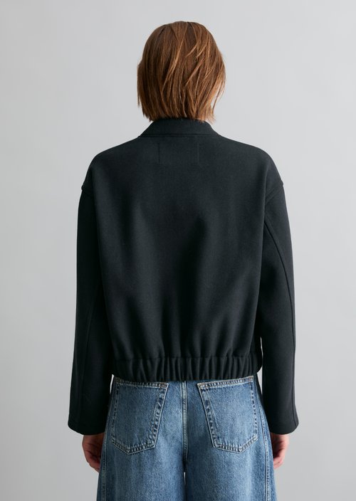 Regular-Fit Blouson — Blue Depths