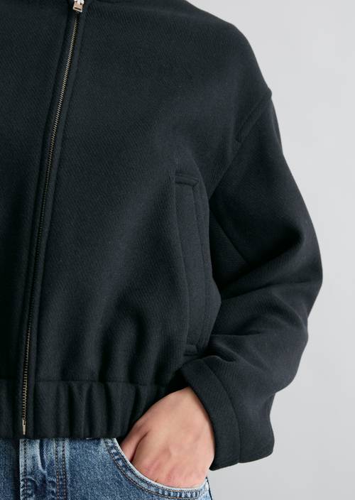 Regular-Fit Blouson Blue Depths in detail view