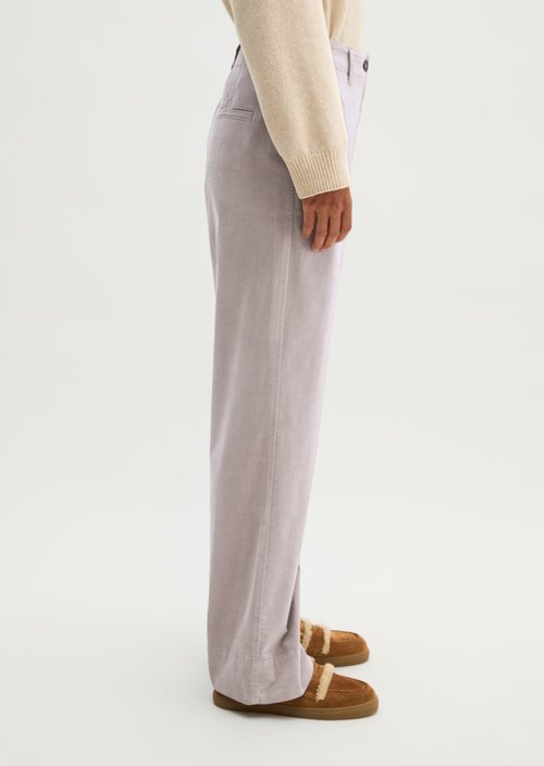 Chino Model Lande Wide — Chalky Mauve