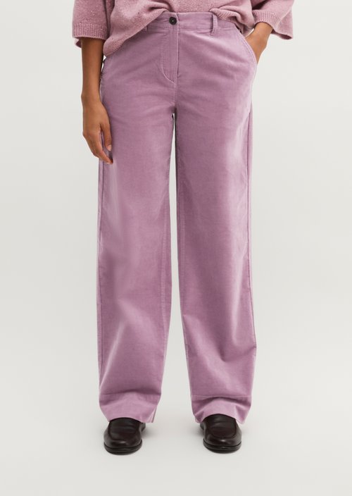 Chino Model Lande Wide — Gentle Mauve