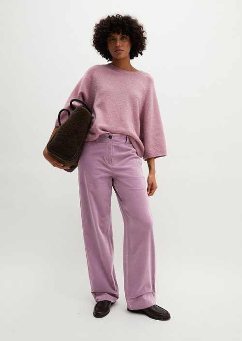 Chino Model Lande Wide — Gentle Mauve