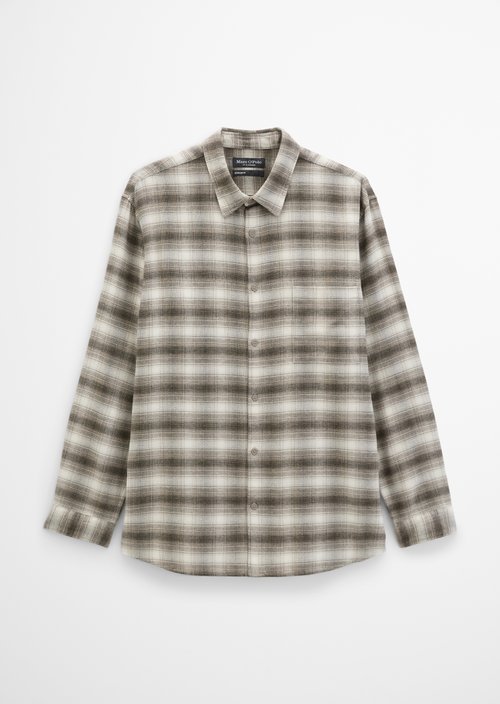 Regular-fit shirt — Dark Brown