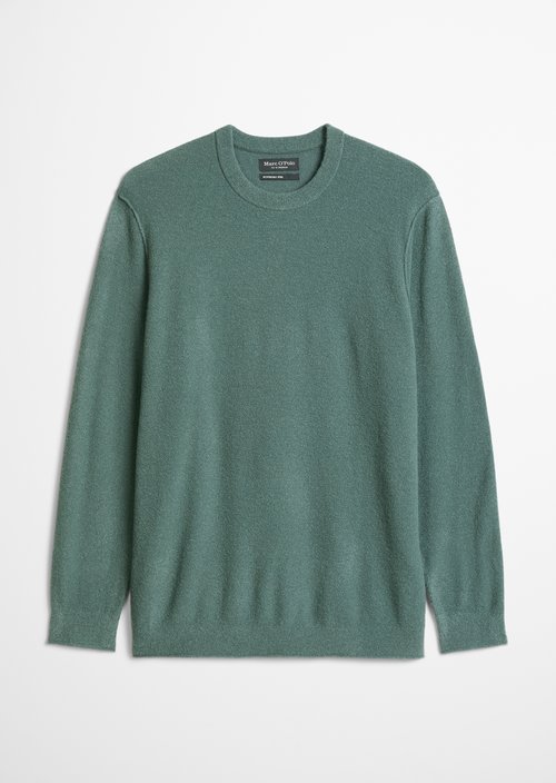 Regular-Fit Bouclé Sweater — Skipping Stone