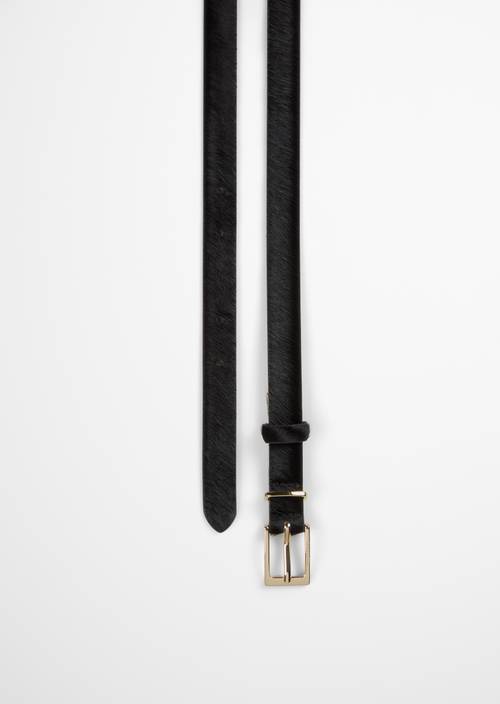 Gusa Belt Black in detail view