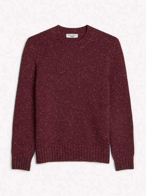 Pullover regular Burgundy in freigestellter Ansicht ohne Model